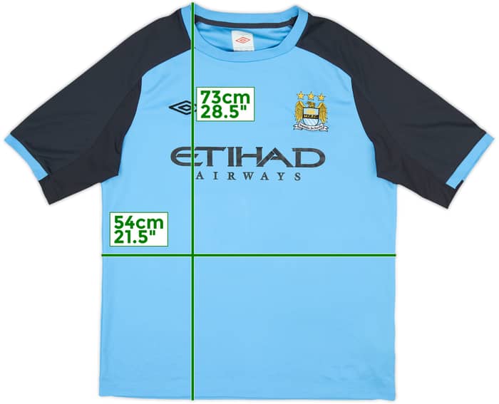 2011-12 Manchester City Umbro Training Shirt - 6/10 - (XL)