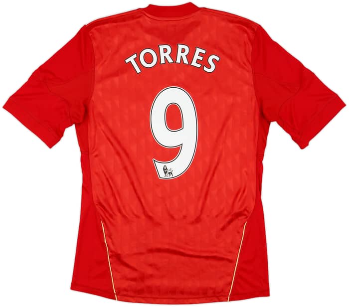 2010-12 Liverpool Home Shirt Torres #9 - 5/10 - (S)