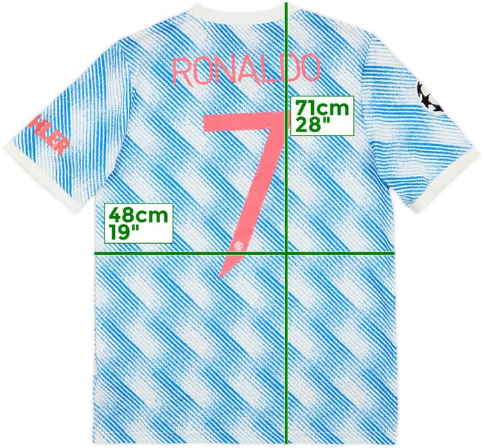 2021-22 Manchester United Away Shirt Ronaldo #7 - 7/10 - (XL.Boys)