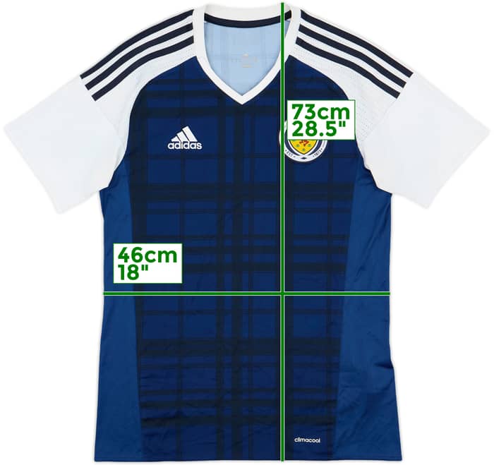 2016-17 Scotland Home Shirt - 8/10 - (S)