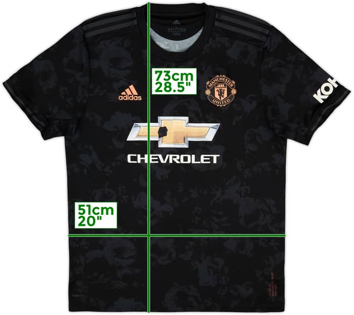 2019-20 Manchester United Third Shirt - 4/10 - (L)