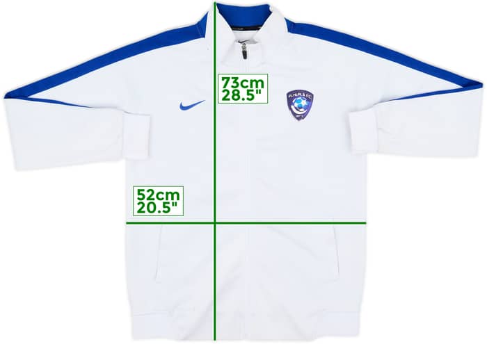 2014-15 Al Hilal Nike Track Jacket - 5/10 - (XS)