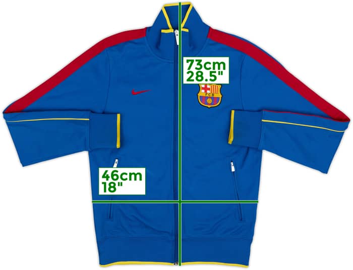 2011-12 Barcelona Nike Track Jacket - 8/10 - (S)