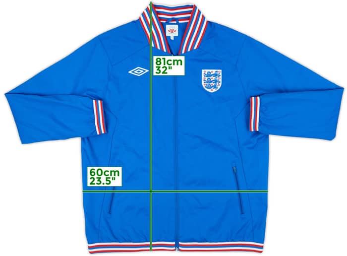 2012-13 England Umbro Track Jacket - 10/10 - (XL)