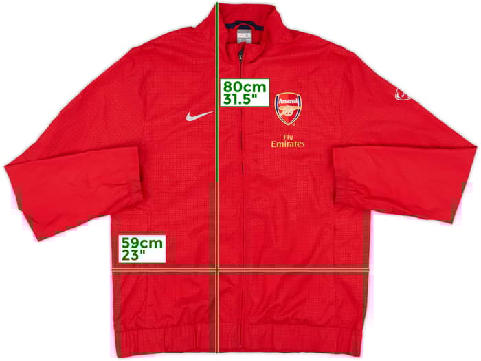 2009-10 Arsenal Nike Track Jacket - 10/10 - (XL)