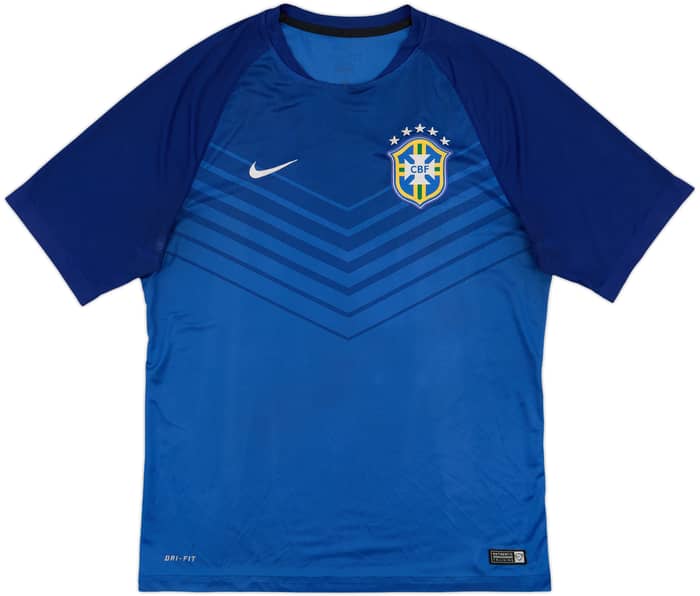 2014-15 Brazil Nike Training Shirt - 8/10 - (L)