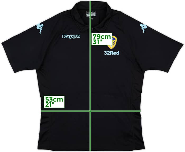 2017-18 Leeds Kappa Polo Shirt - 8/10 - (XL)