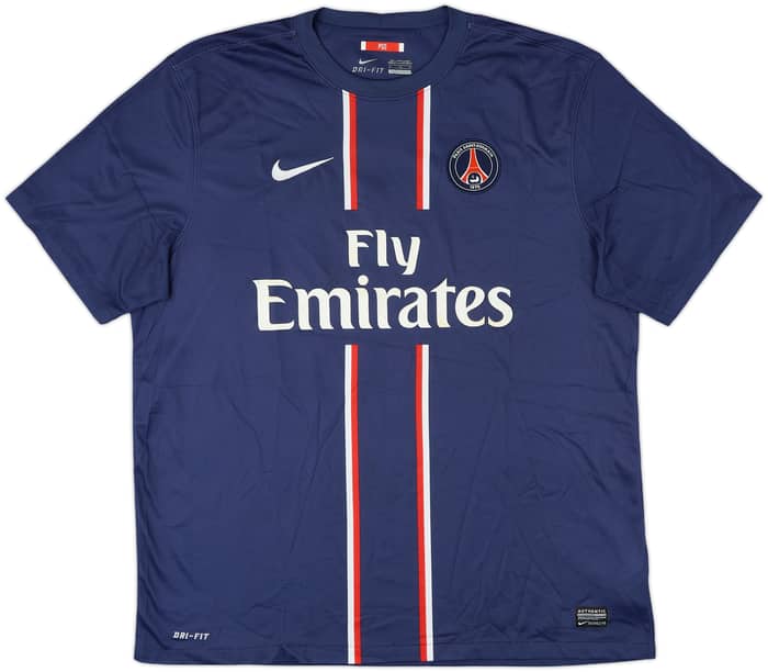 2012-13 Paris Saint-Germain Home Shirt Beckham #32 - 6/10 - (XL)