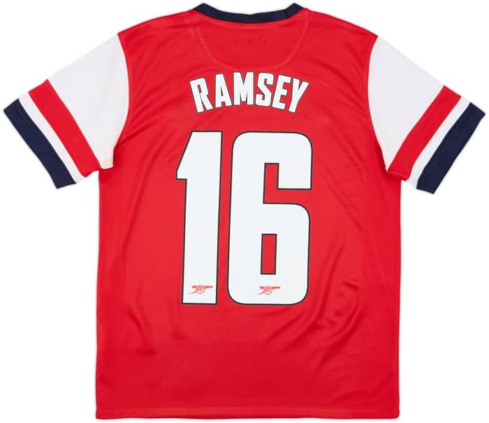 2012-14 Arsenal Home Shirt Ramsey #16 - 5/10 - (M)
