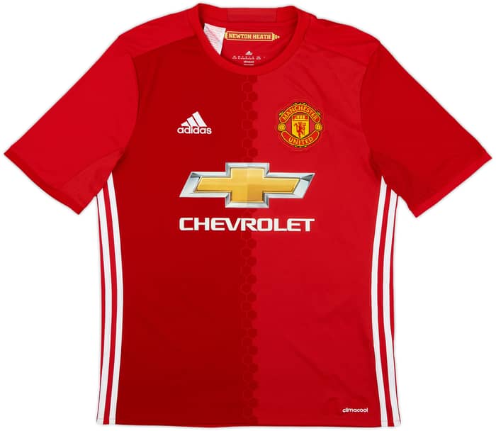 2016-17 Manchester United Home Shirt Rooney #10 - 9/10 - (XL.Boys)