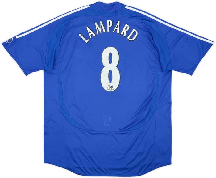 2006-08 Chelsea Home Shirt Lampard #8 - 5/10 - (XXL)