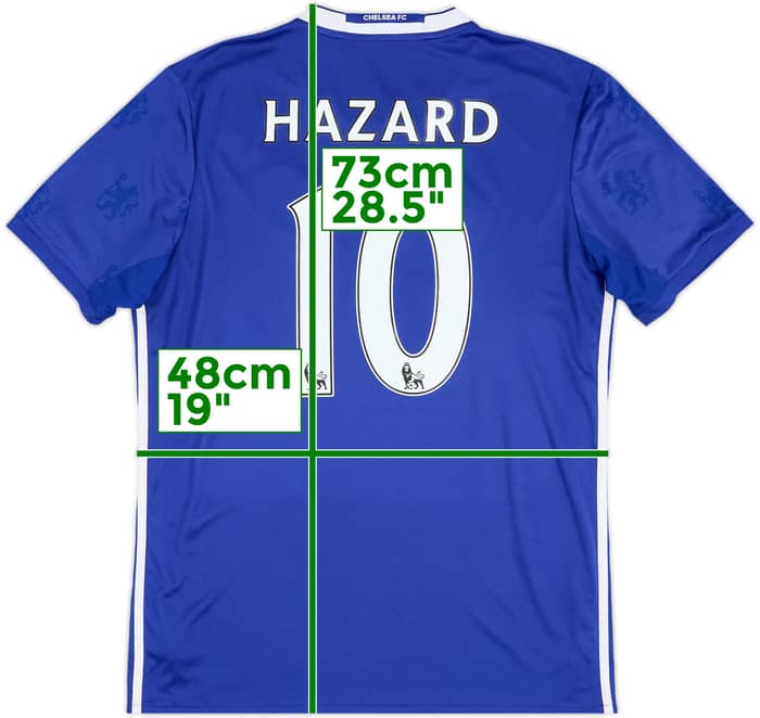 2016-17 Chelsea Home Shirt Hazard #10 - 6/10 - (M)