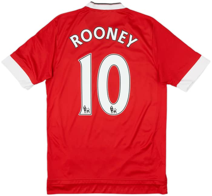 2015-16 Manchester United Home Shirt Rooney #10 - 5/10 - (S)