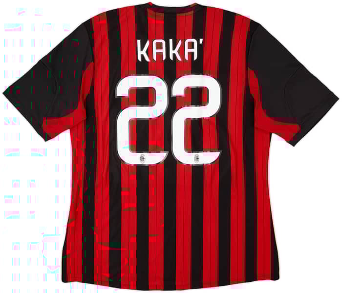 2013-14 AC Milan Home Shirt Kaka #22 - 7/10 - (XL)