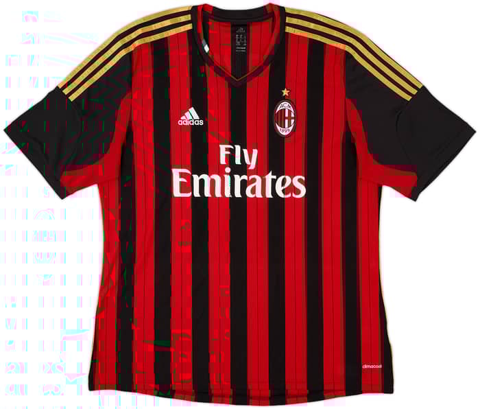 2013-14 AC Milan Home Shirt Kaka #22 - 7/10 - (XL)