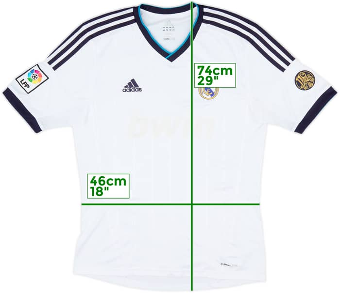 2012-13 Real Madrid Home Shirt - 4/10 - (M)