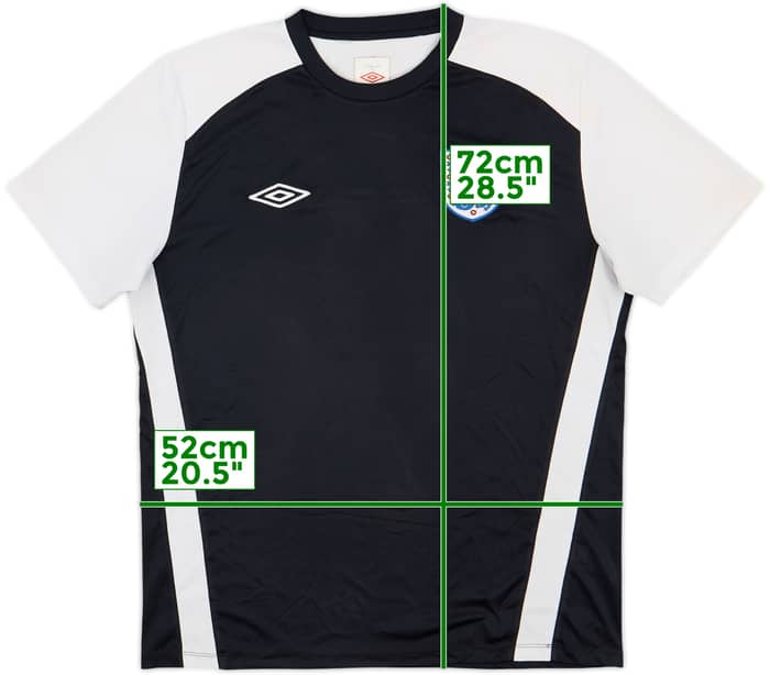 2009-10 England Umbro Training Shirt - 7/10 - (L)