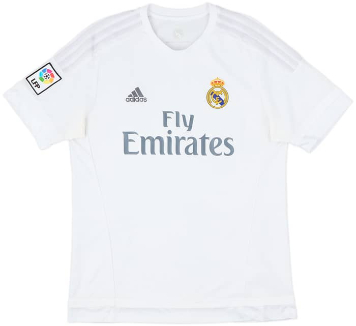 2015-16 Real Madrid Home Shirt Bale #11 - 8/10 - (L)