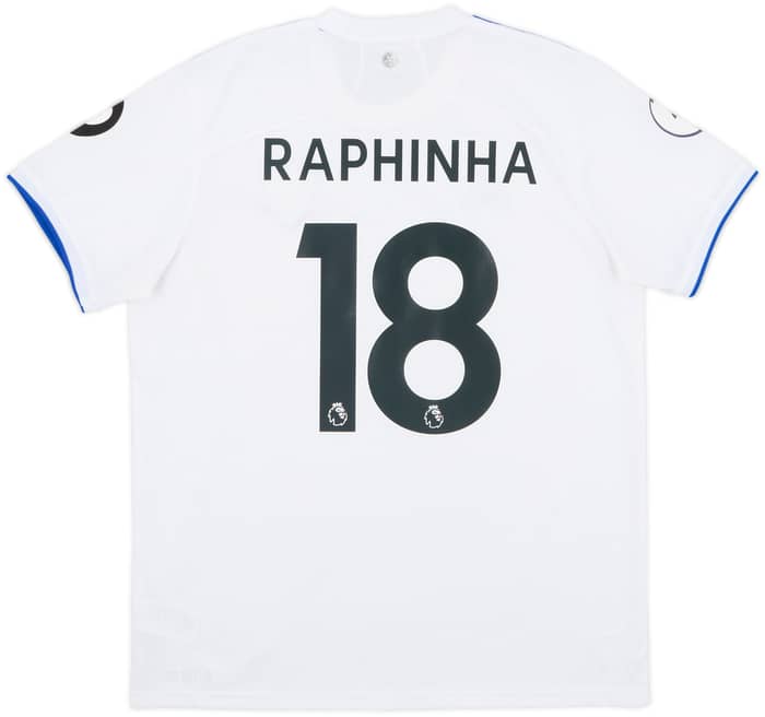 2020-21 Leeds United Home Shirt Raphinha #18 - 8/10 - (L)