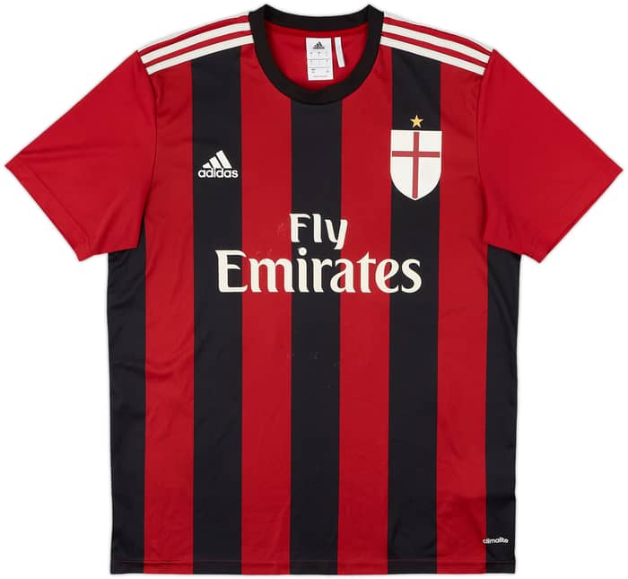 2014-15 AC Milan Basic Home Shirt Balotelli #45 - 5/10 - (L)