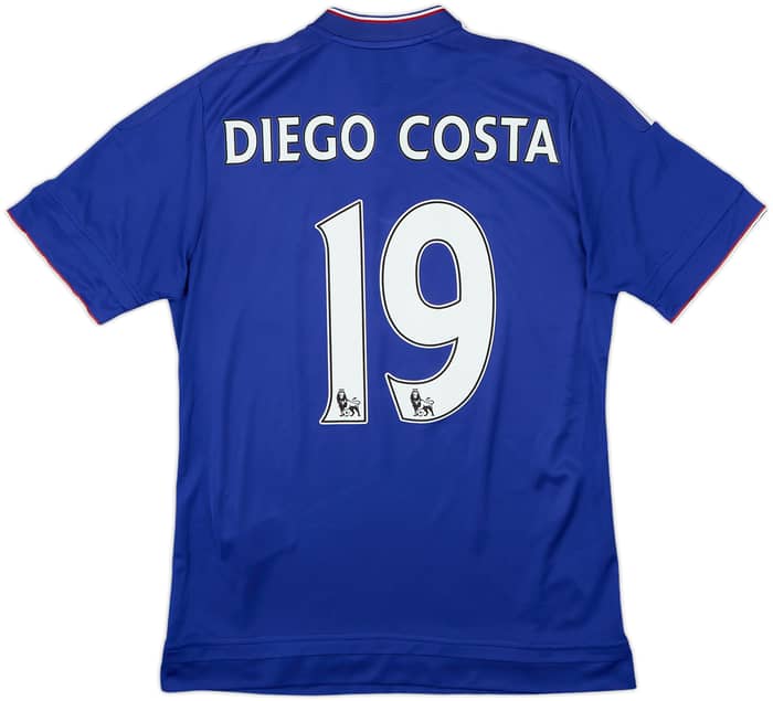 2015-16 Chelsea Home Shirt Diego Costa #19 - 6/10 - (S)