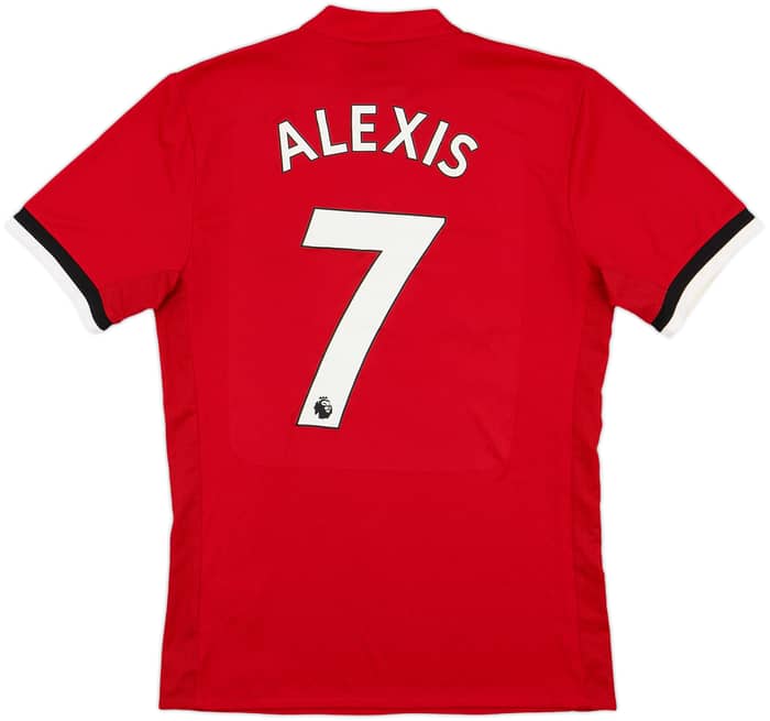 2017-18 Manchester United Home Shirt Alexis #7 - 6/10 - (S)