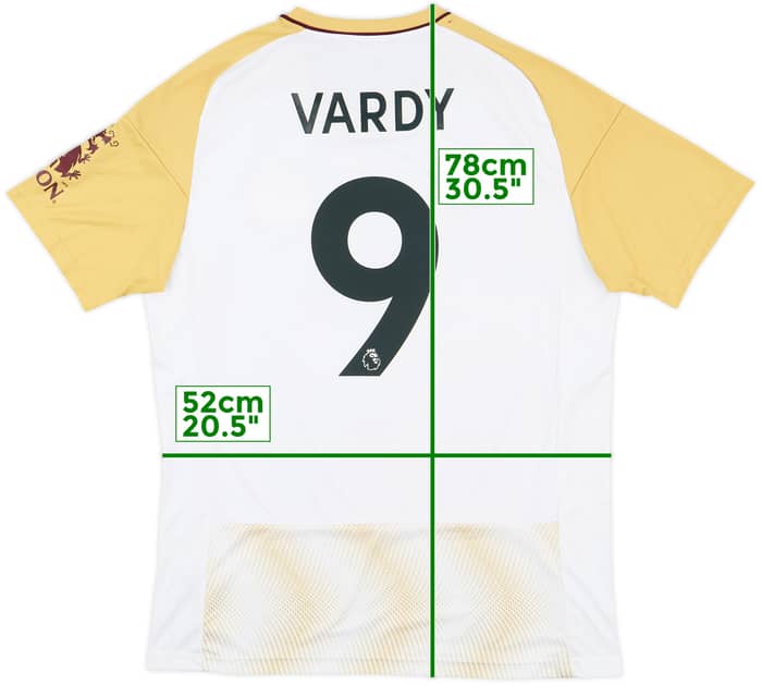 2022-23 Leicester Third Shirt Vardy #9 - 10/10 - (L)