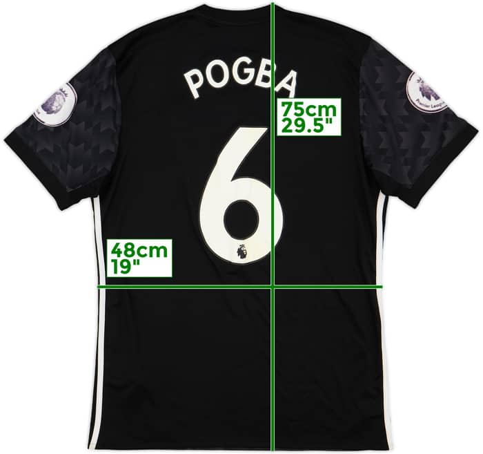 2017-18 Manchester United Away Shirt Pogba #6 - 4/10 - (M)