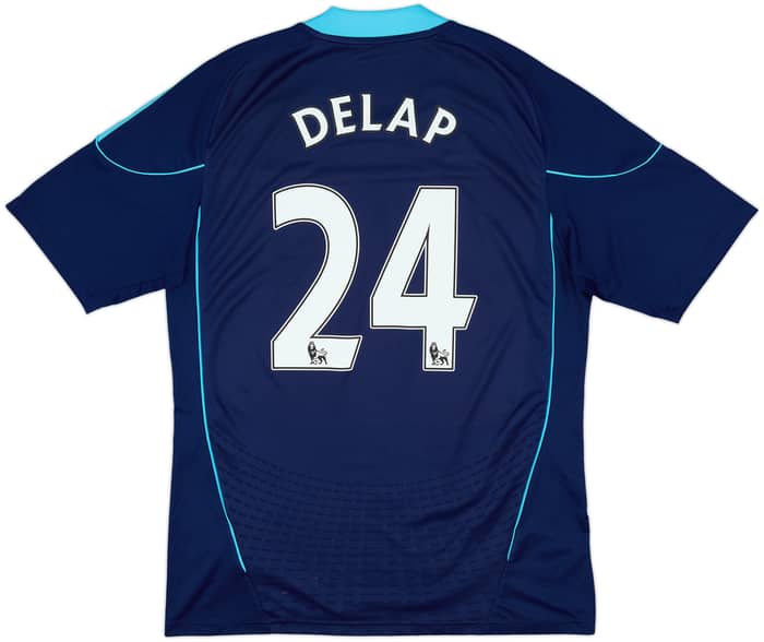 2010-12 Stoke City Away Shirt Delap #24 - 8/10 - (L)