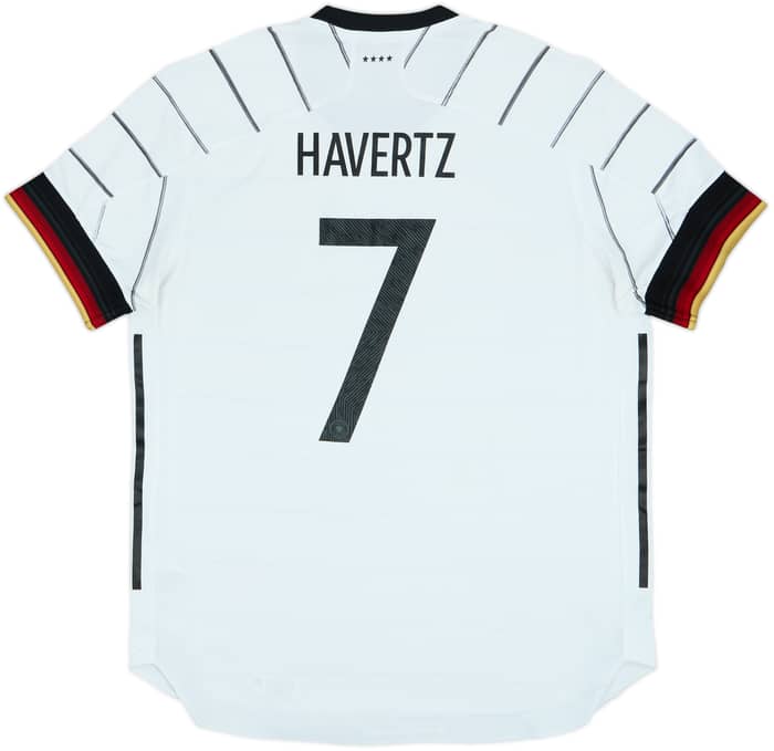 2020-21 Germany Authentic Home Shirt Havertz #7 - 7/10 - (XL)