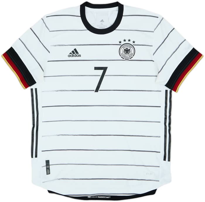 2020-21 Germany Authentic Home Shirt Havertz #7 - 7/10 - (XL)