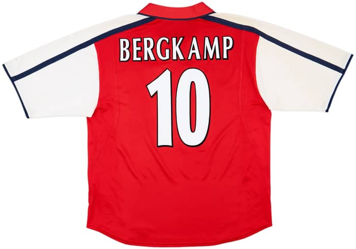 2000-02 Arsenal Home Shirt Bergkamp #10 - 6/10 - (L)