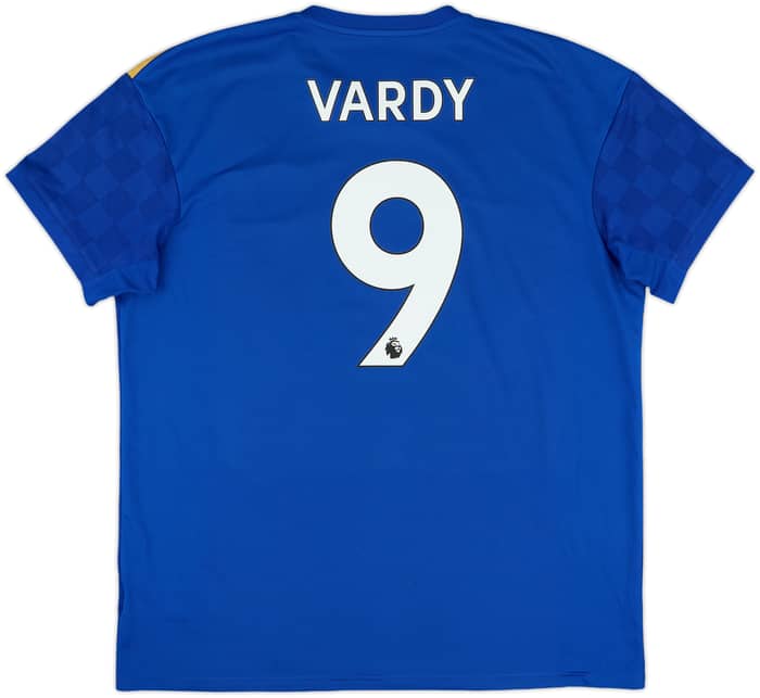 2019-20 Leicester Home Shirt Vardy #9 - 6/10 - (XL)