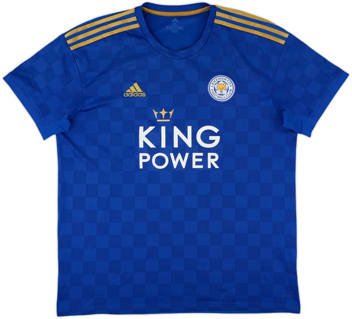 2019-20 Leicester Home Shirt Vardy #9 - 6/10 - (XL)