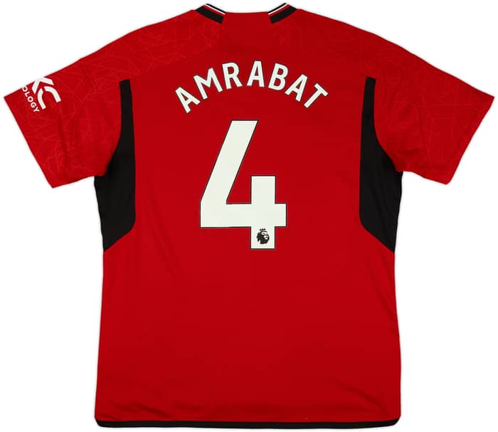Camiseta de local del Manchester United 2023-24 Amrabat #4 - 8/10 - (XL)
