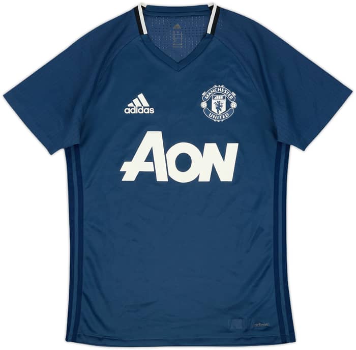 2016-17 Manchester United adizero Training Shirt - 8/10 - (S)