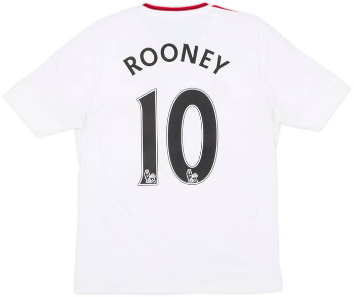 2015-16 Manchester United Away Shirt Rooney #10 - 6/10 - (S)