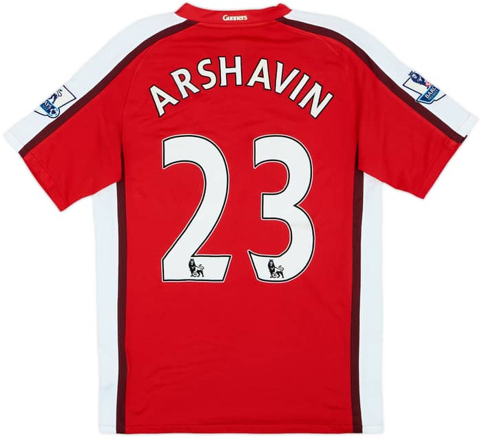2008-10 Arsenal Home Shirt Arshavin #23 - 7/10 - (S)