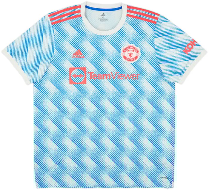 2021-22 Manchester United Away Shirt B.Fernandes #18 - 8/10 - (XL)