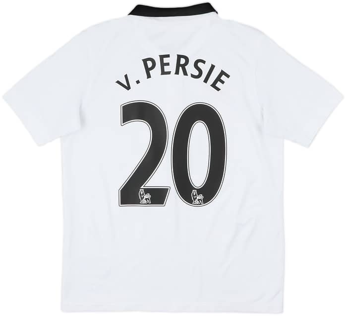 2014-15 Manchester United Away Shirt v.Persie #20 - 7/10 - (XL.Boys)