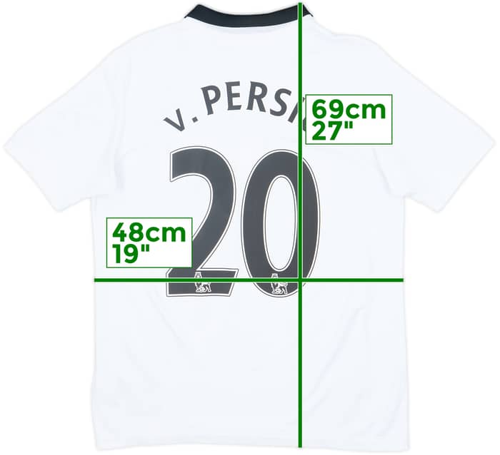2014-15 Manchester United Away Shirt v.Persie #20 - 7/10 - (XL.Boys)