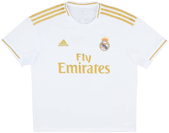 2019-20 Real Madrid Home Shirt Hazard #7 - 8/10 - (L)
