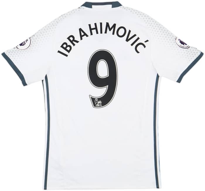 2016-17 Manchester United Third Shirt Ibrahimovic #9 - 6/10 - (S)