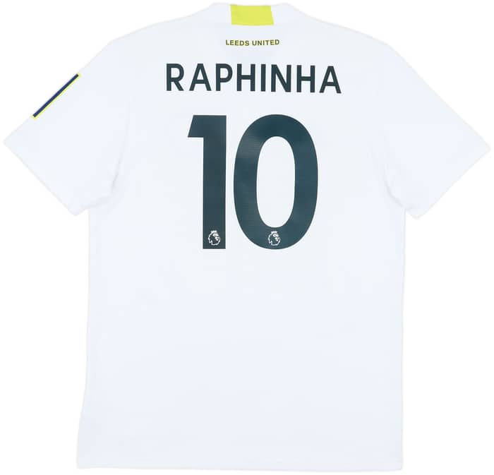 2021-22 Leeds United Home Shirt Raphinha #10 - 7/10 - (L)