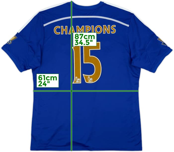 2014-15 Chelsea Home Shirt Champions #15 - 8/10 - (XXL)