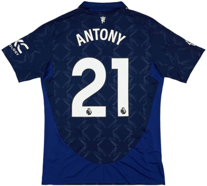 2024-25 Manchester United Away Shirt Antony #21 - 8/10 - (M)