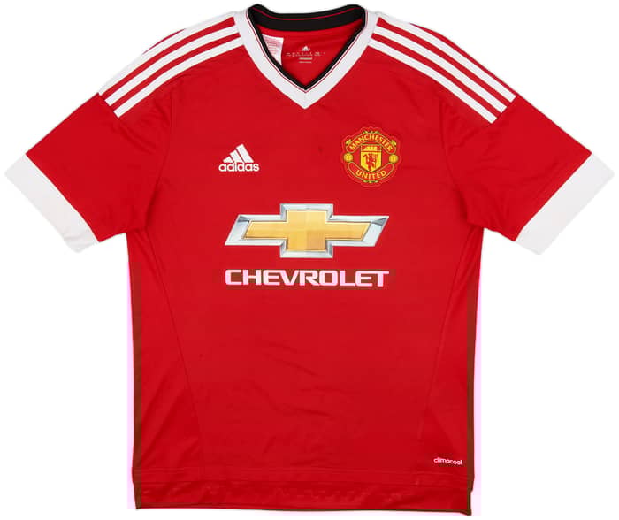 2015-16 Manchester United Home Shirt Rooney #10 - 6/10 - (XL.Boys)