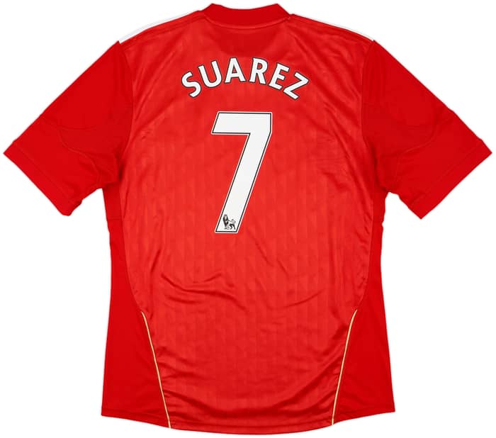 2010-12 Liverpool Home Shirt Suarez #7 - 5/10 - (L)