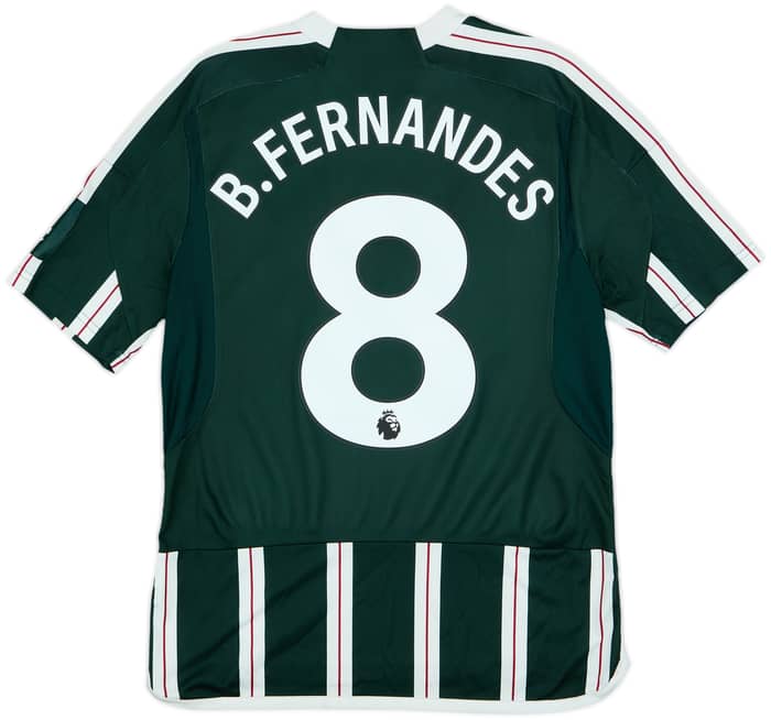 2023-24 Manchester United Away Shirt B.Fernandes #8 - 8/10 - (XL.Boys)