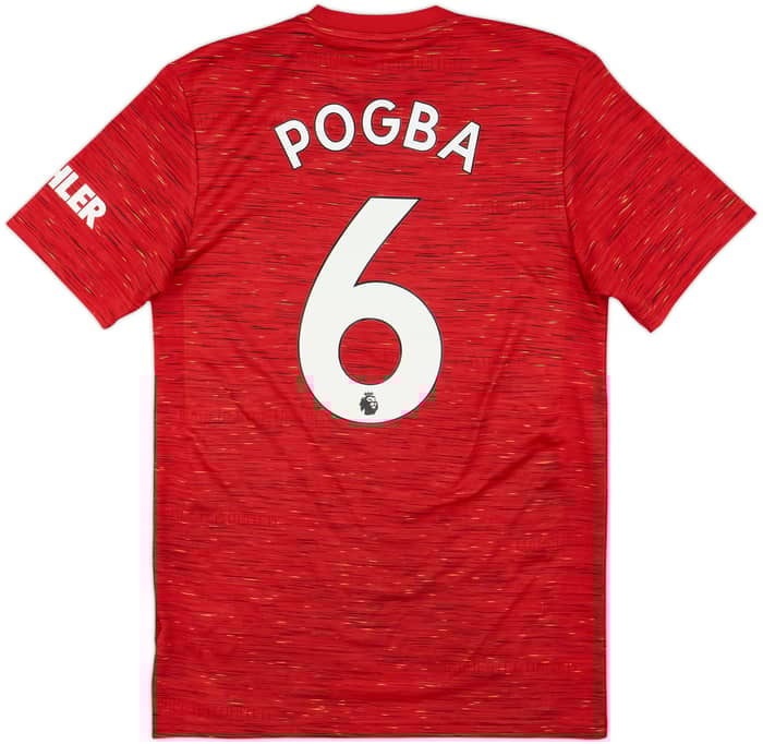 2020-21 Manchester United Home Shirt Pogba #6 - 7/10 - (S)